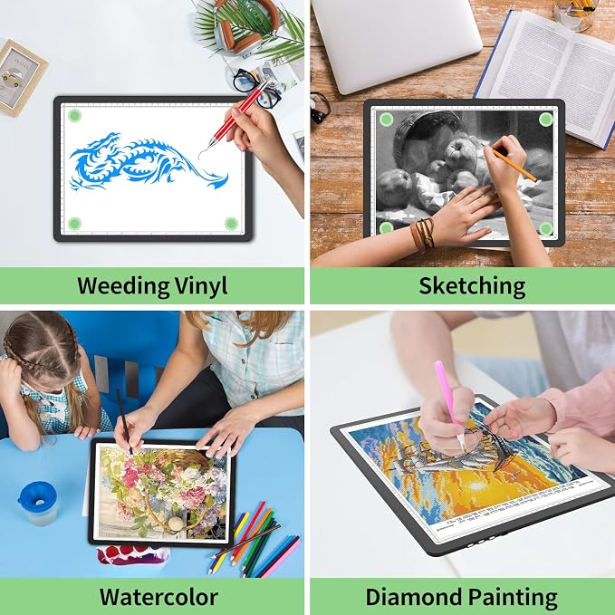 Phylosal Rechargeable A4 LED Light Pad - Image 9