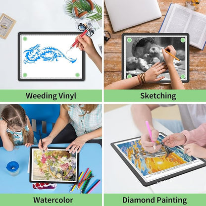 Phylosal Rechargeable A4 LED Light Pad - Image 9