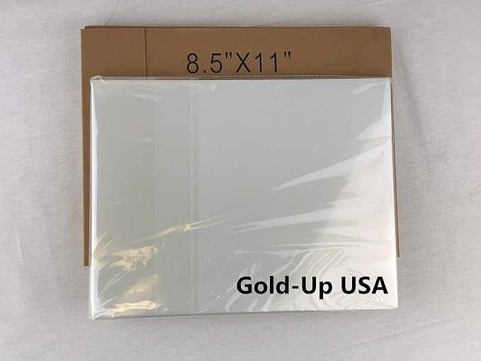8.5 x 11 Inch Waterproof Inkjet Transparency Film by Unknown