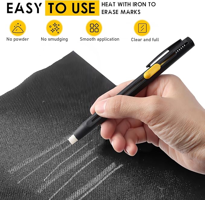 Sewing Heat Erasable Fabric Markers, Heat Erasable Pens - Image 5