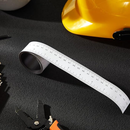 2 Pcs 39.37 Inch Magnetic Ruler Flexible Magnetic Ruler Magnet Measuring Tape - Image 7