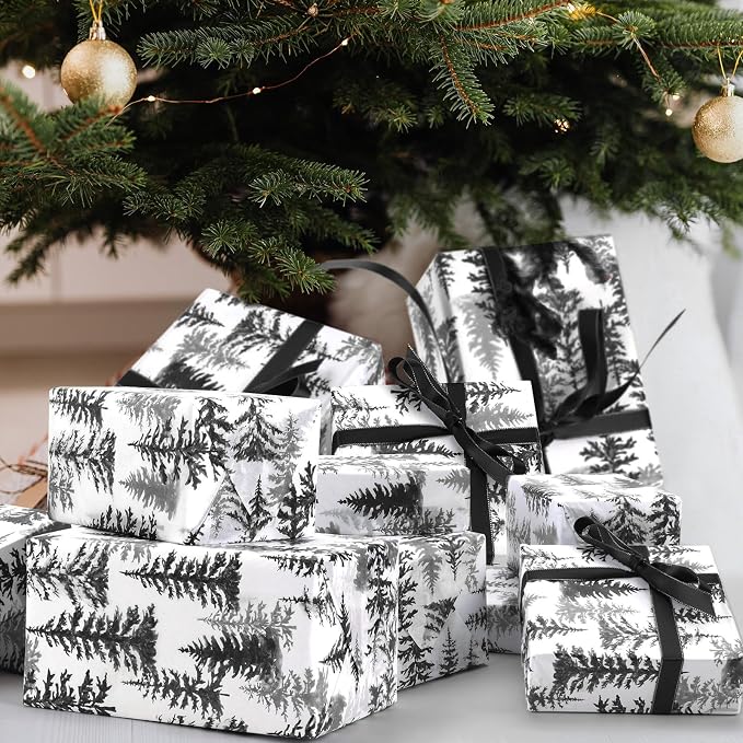 100 Sheets Christmas Tree Tissue Paper, 20x14in Forest Style Wrapping Tissue - Image 7