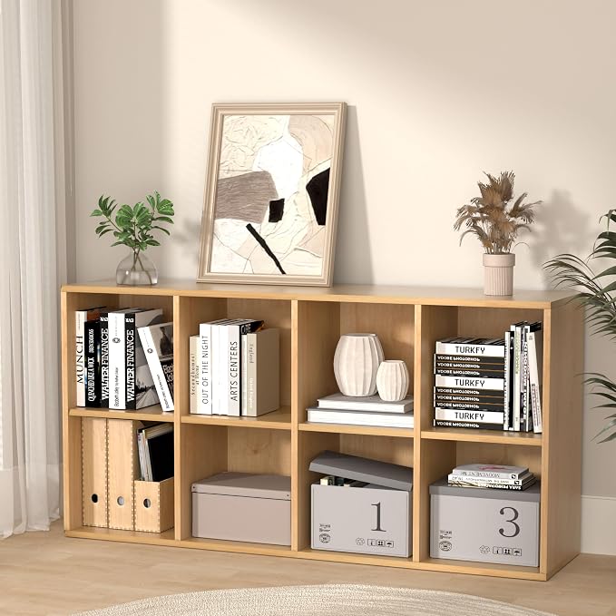 Wooden 8 Cube Storage Organizer - Image 5