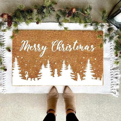 Christmas Stencils for Window Glass Large Christmas Stencil Reusable 53.1” - Image 5