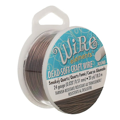 The Beadsmith Wire Elements Craft Wire – Tarnish Resistant, Soft Temper by TheBeadsmith