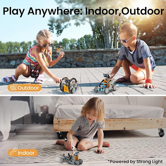 Sillbird 12-in-1 Solar Robot Building Kit STEM Gift - Image 4