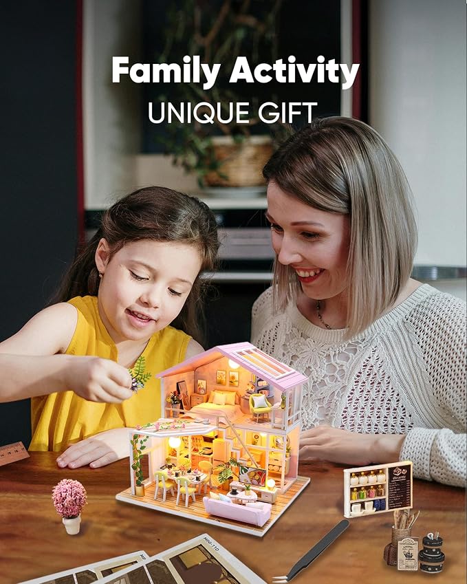DIY Miniature House Kit, Mini House Kit - Image 2