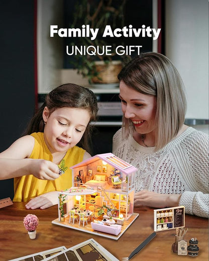 DIY Miniature House Kit, Mini House Kit - Image 2
