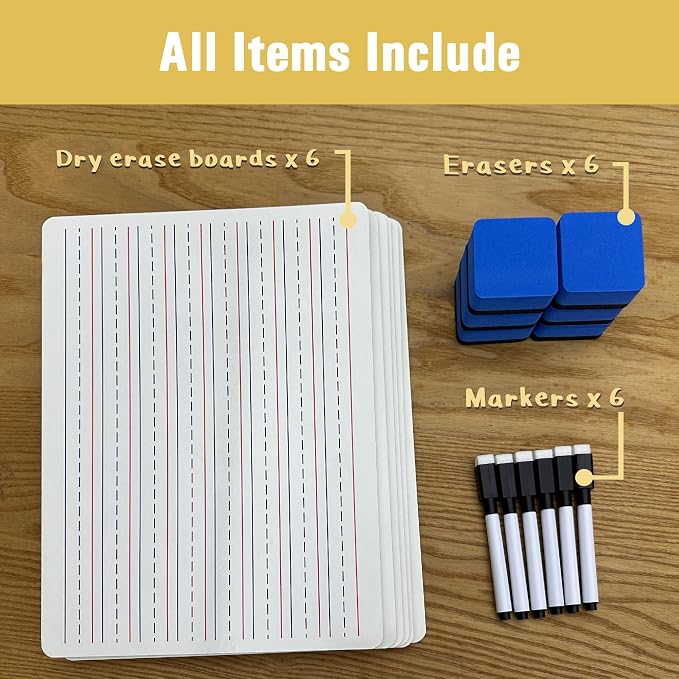 Small Dry Erase Lapboard Set - Image 5
