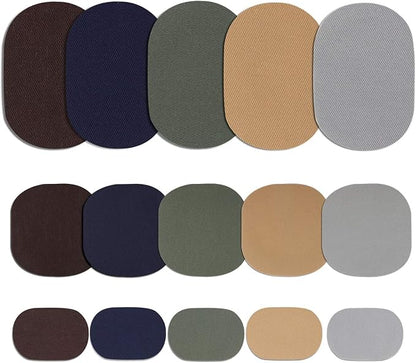 30 Pieces Twill Fabric Patches Fabric Repair Patches Iron on Twill Patch - Image 4
