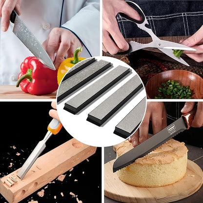 RUIXIN PRO 8 Pcs Diamond Knife Sharpening Stones - Image 5