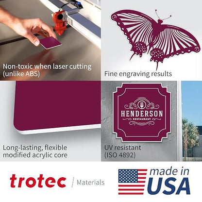 Trotec TroLase | 12"x24"x1/16", Guillotine | Made in USA - Image 3