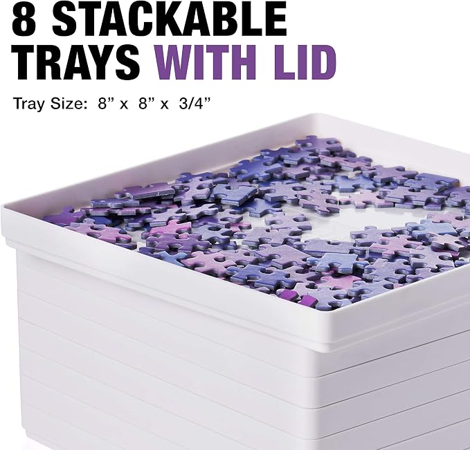 Tidyboss 8 Puzzle Sorting Trays - Image 4