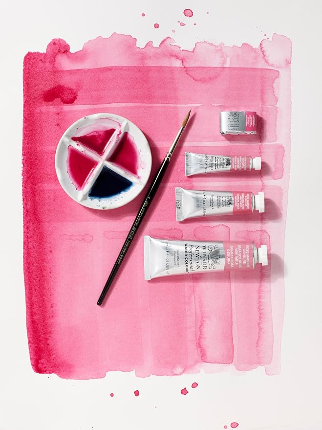 Winsor & Newton Professional Watercolor, Half Pan, Quinacridone Violet - Image 5
