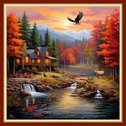 Dimxvean Stamped Cross Stitch Kits, Cross Stitch Kits by DimxveanCrossStitchKits