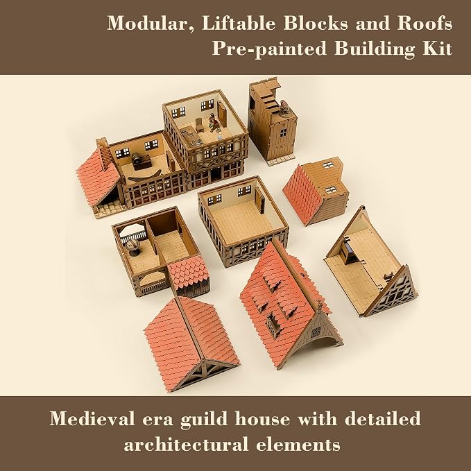 Guild Hall - DIY Wooden House Building Kit - Image 5