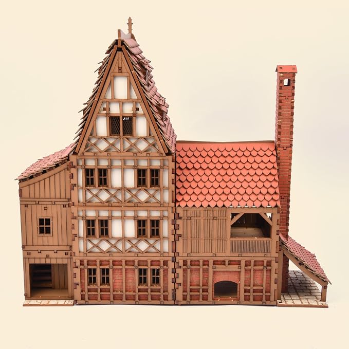 Guild Hall - DIY Wooden House Building Kit - Image 9