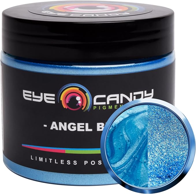 Eye Candy Pigments Premium Blue Mica Powder by EyeCandyPigments
