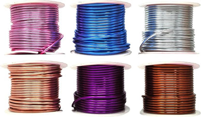 Mandala Crafts 14 Gauge Anodized Aluminum Craft Wire by MandalaCrafts