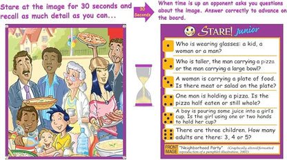 Stare Junior — The Exciting, Award-Winning Game of Memory and Observation — Fun - Image 3