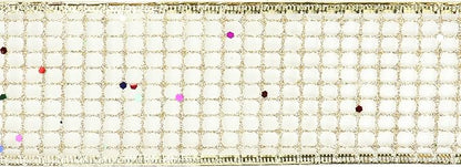 MEEDEE Champagne Gold Glitter Ribbon - Image 8