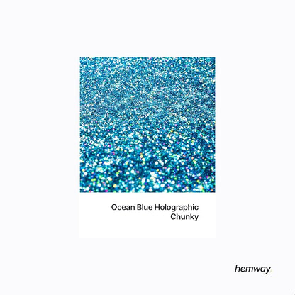 Hemway Polyurethane & Epoxy Resin Glitter 100g / 3.5oz Metallic Crystal Flake - Image 2