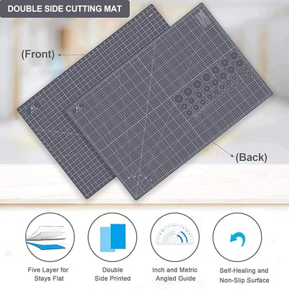 Headley Tools Thickened 24 x 36 Inch Self Healing Cutting Mat, Durable A1 - Image 3