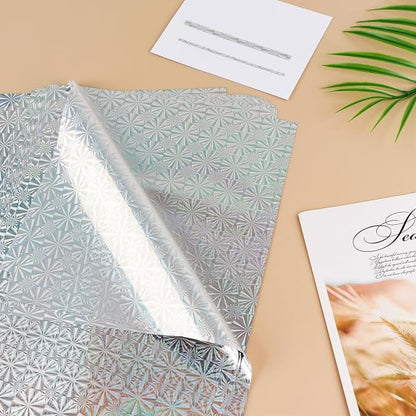 Briartw 20x29cm Hot Foil Paper 50 Sheets Pack Toner Reactive Foil Hot Stamping - Image 5