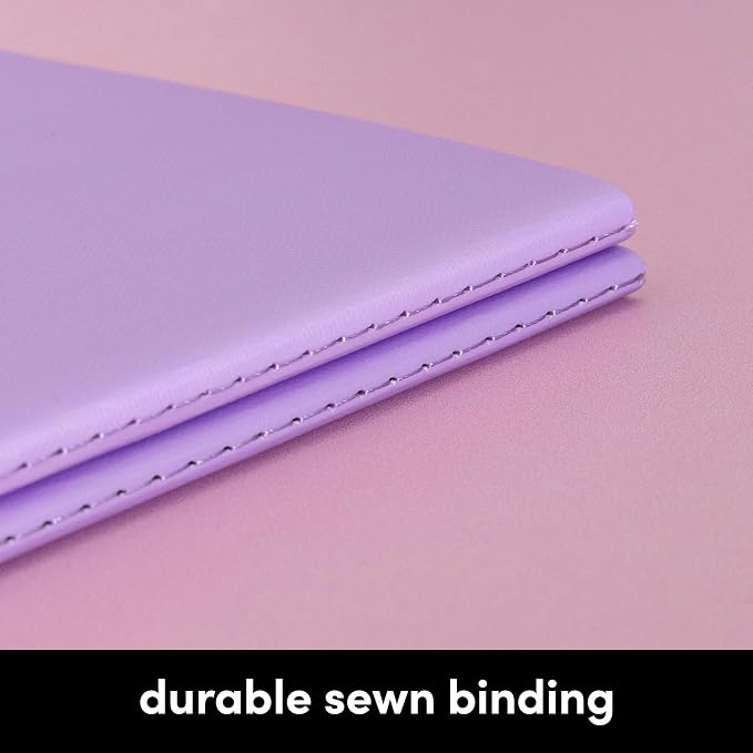 PAPERAGE Soft Cover Lined Journal Notebook, 2 Pack, 100 Pages, Large 7.5 inches - Image 4