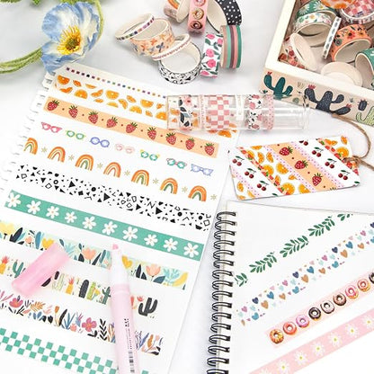 55 Rolls Holiday Washi Tape Set - Image 4