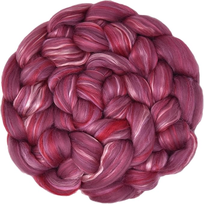 Merino Silk Luxe Tonal Designer Blend. Superfine Merino, Mulberry Silk by LivingDreamsYarn