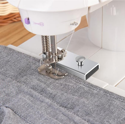 Adjustable Magnetic Seam Guide Ruler, 4-Piece Sewing Machine Accessory Set - Image 4