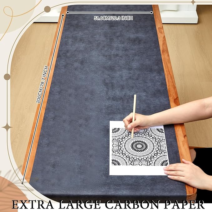 Dinifee 5 Sheets Large Carbon Paper - Image 2