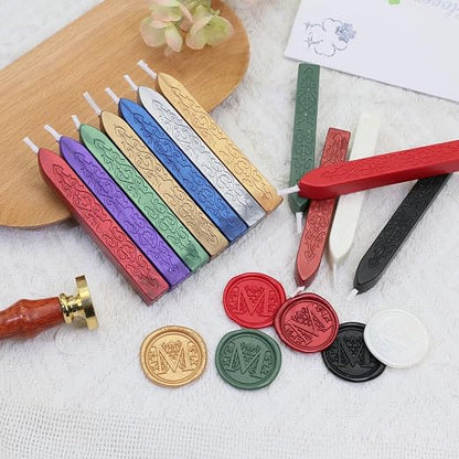 12Pcs Wax Sealing Sticks with Wicks, Decoration - Image 9