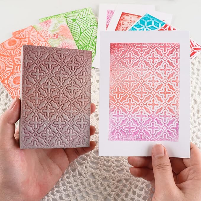 BAOFALI 2 Pcs Large Stamping Foam Grey Moldable Foam Stamps Plastic Dry Foam - Image 6