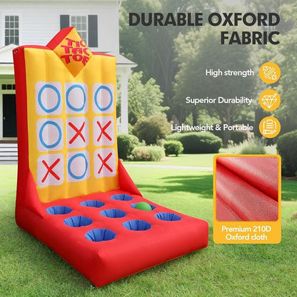 Inflatable Carnival Game with Built-in Blower, Portable Fun Toss Game - Image 5