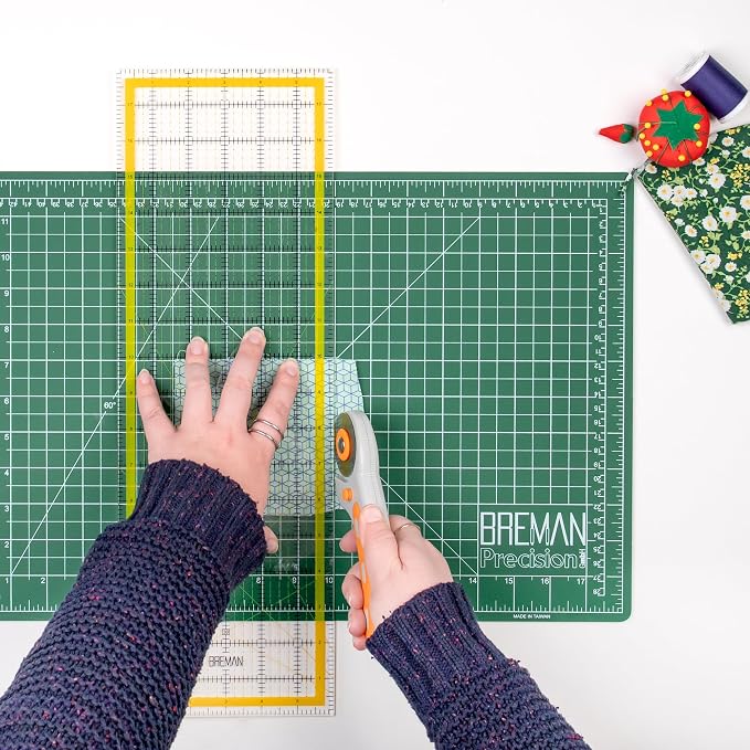 Breman Precision Quilting Rulers – 6x18 Inch Clear Acrylic Rulers - Image 7