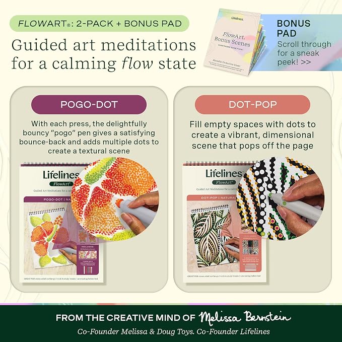Lifelines FlowArt Activity Pad, Adults & Seniors - Image 2