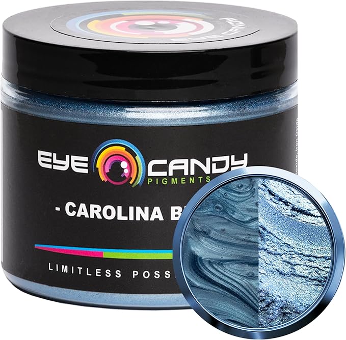 Eye Candy Pigments Premium Blue Mica Powder by EyeCandyPigments