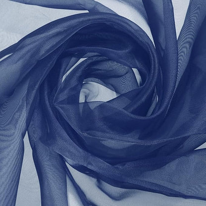 MECCANIXITY Iridescent Sheer Organza Fabric, 2 Yards x 59 Inches Solid by MECCANIXITY