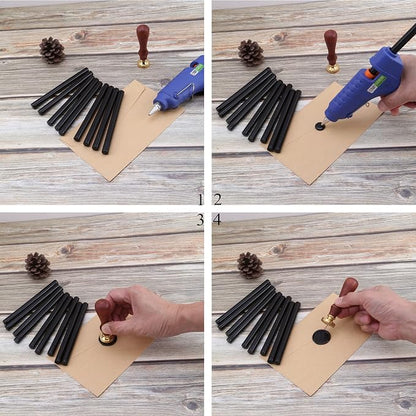 Yoption 15 Pieces Black Glue Gun Sealing Wax Sticks - Image 5