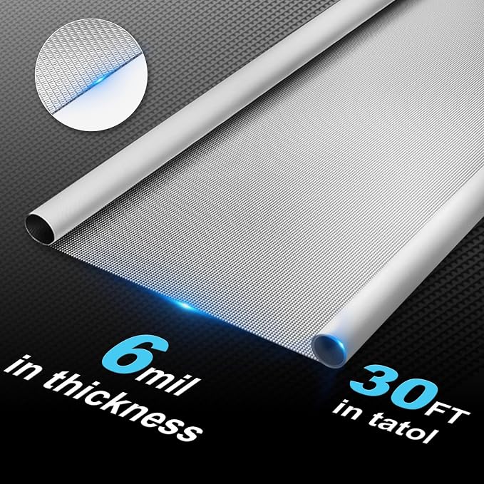 Mylar Film Roll 4FT x 30FT, 6 Mil Silver Diamond Film Foil Roll, Heavy-Duty - Image 5