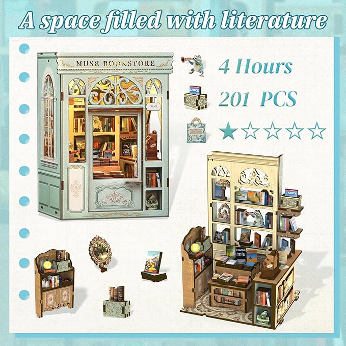 CUTEBEE Book Nook Kit - Image 3