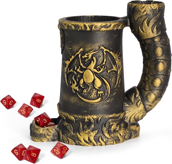 Mug Dice Tower - Dice Rolling Tower, by Luazuri