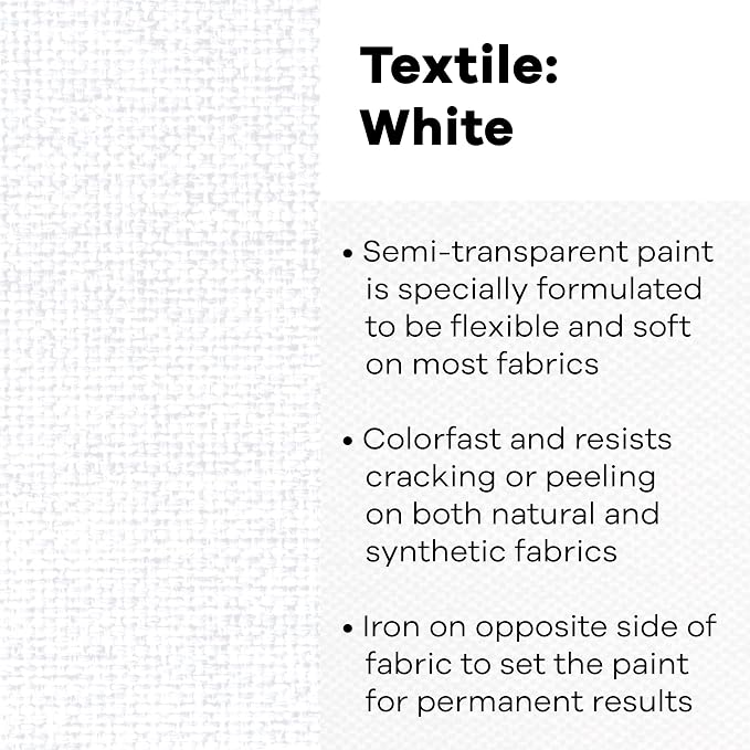 Jacquard Fabric 8oz Color White - Image 2