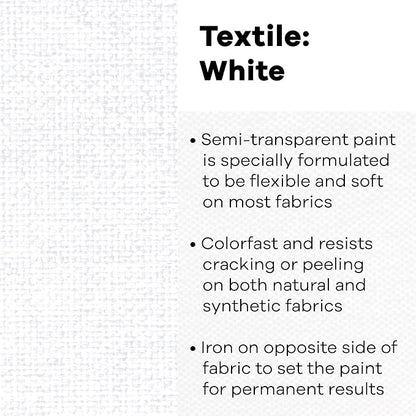 Jacquard Fabric 8oz Color White - Image 2