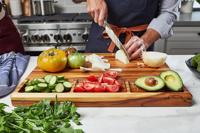 Sonder Los Angeles, XL Thick Teak Wood Cutting Board - Image 5