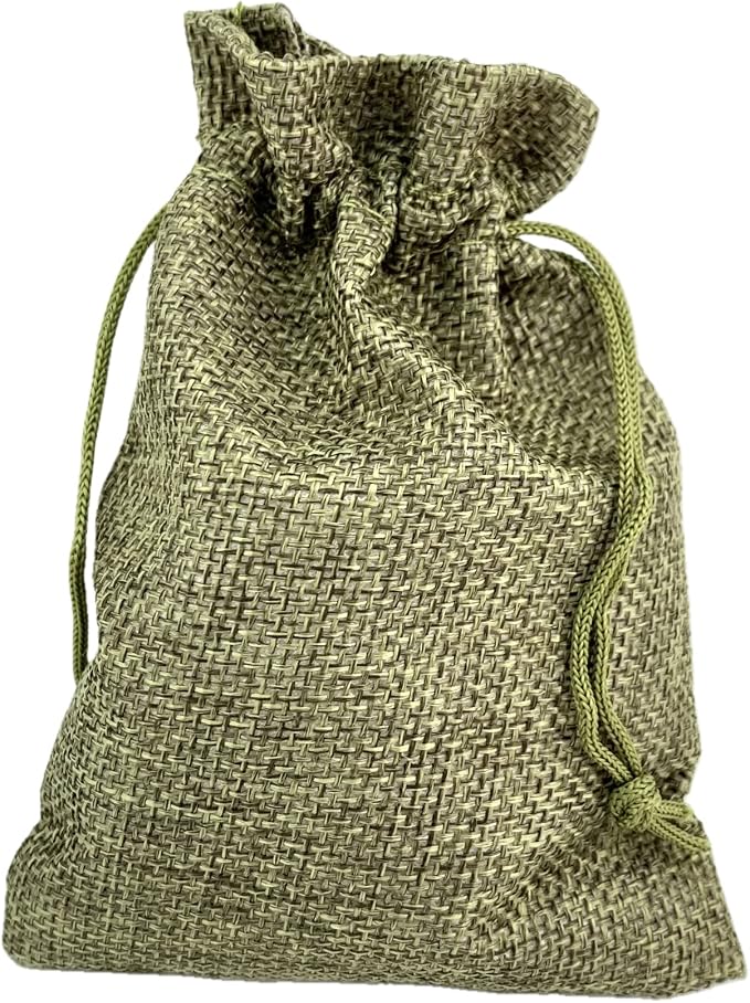 Palmhomee Pack of 25 Burlap Gift Bags by Palmhomee