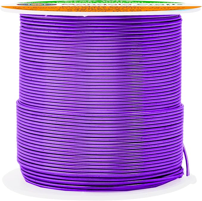 Mandala Crafts 22 Gauge Anodized Aluminum Craft Wire by MandalaCrafts