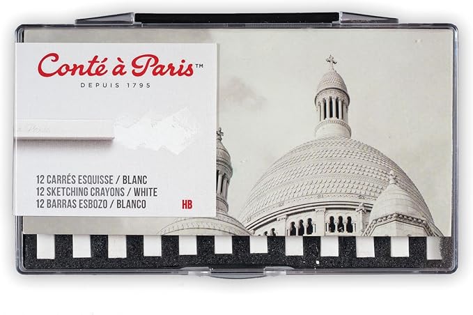 Conté à Paris 12 Count Sketching Carrés Crayons Set by Cont%C3%A9%C3%A0Paris